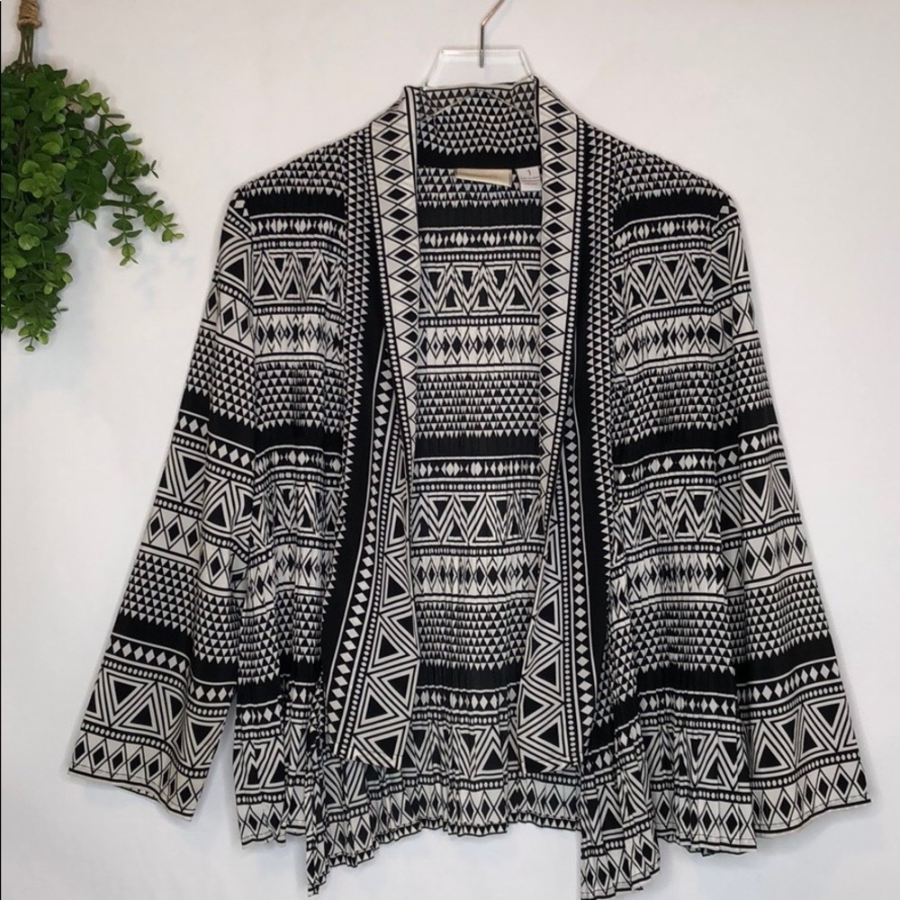 Chico’s Pleated Jacket Medium